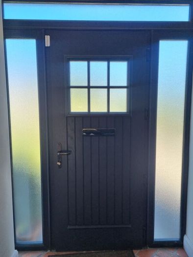 Composite external door