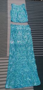 lovely two piece set pretty little thing size 8