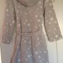 A Lovely Grey Dressing Gown - Star Pattern - Read Carefully ref Size - # Image 3