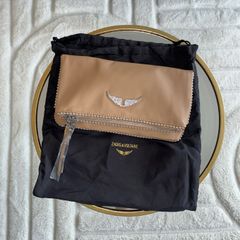 Brand-new Ladies Beige Rock Clutch Bag by  Zadig & Voltaire