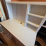 IKEA MICKE White Desk with Shelving Unit, Whiteboard & Storage - Excellent Condition Image 5