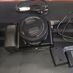 Sony Alpha a6100 Mirrorless Camera + Dual Lens Kit & Extras (Like New)