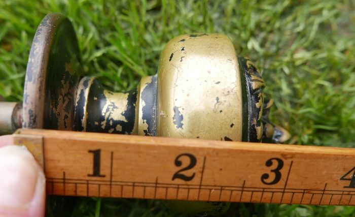 Victorian Heavy Door Brace Set - Letter Plate set  Brass Lion Face  Centre Knob Brass Door Knocker and Letter plate