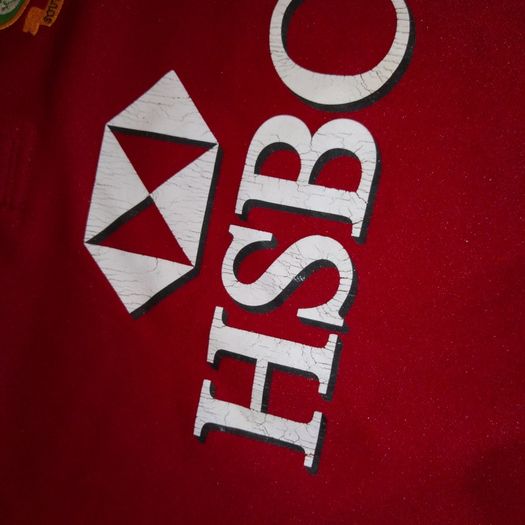 FREE POST Vintage Lions (S) Rugby Jersey adidas Shirt British & Irish Britain and Ireland South Africa Tour 2009 HSBC Small Red