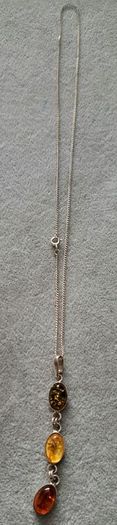 sterling silver Baltic necklace