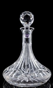 1990s Edinburgh Crystal Ships Decanter