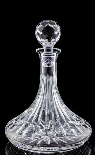 1990s Edinburgh Crystal Ships Decanter