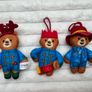 Set of 3 McDonald's Happy Meal The Adventures of Paddington 2023 Xmas Cracker Reindeer Christmas Suit Used Please see Pictures Image 2