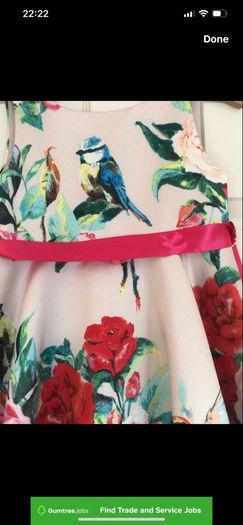 Dress Monsoon age 5-6