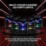 Portable PA System, Active Speakers, Powered Speakers 400W Rechargeable Outdoor Bluetooth Speaker- w/ 18 Subwoofer 1 Tweeter, Microphone and Speaker, PartyBox Lights, Recording, USB/SD/Radio Image 3
