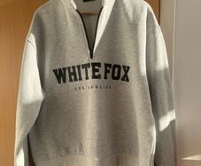 White fox hoodie