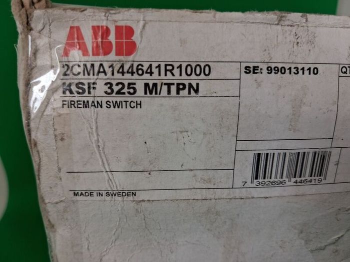 Postage - Fireman Switch ABB
