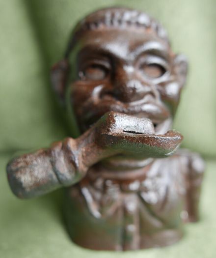 Antique Cast Iron Money Box