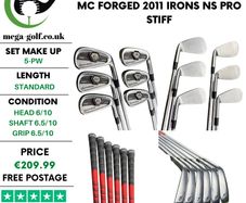Taylormade Tour Preferred MC Forged 2011 Irons / 5-Pw / Ns Pro Stiff