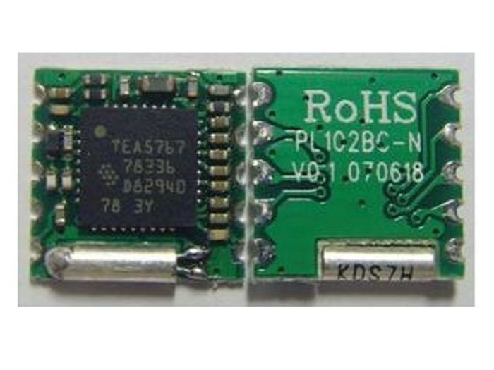 PL102BC-N TEA5767 Programmable Low Power FM Stereo Radio Module