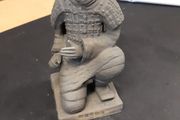 Terracotta kneeling archer ex film prop