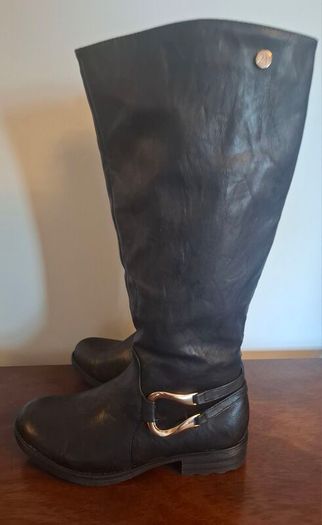 XTI Black Ladies Boots BNWT Postage Cost Included