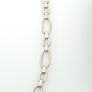 925 Vintage Sterling Silver Paperclip Chain Image 3