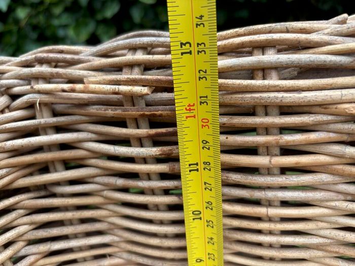 Beautiful Large Wicker Dog Basket (With Optional Cushion)