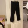 ladies trousers paco new charcoal grey large Image 4
