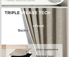 Brand New Blackout & Thermal Curtains