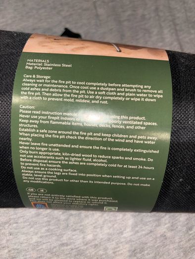 Portable fire pit