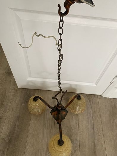 Art Deco ceiling light chandelier