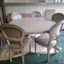 Solid Wood Dining Table Chairs Image 3