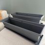 3x 60cm Balcony Planters with Trays - Brand New Image 2