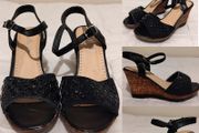 Beautiful Black Sandals Shoes