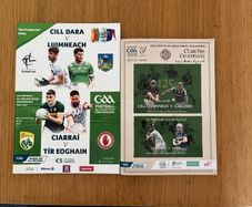 Kildare Joe McDonagh & Tailteann Cup GAA hurling football match day programmes