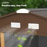 13 x 11ft Large Metal Storage Shed Sliding Doors Image 6