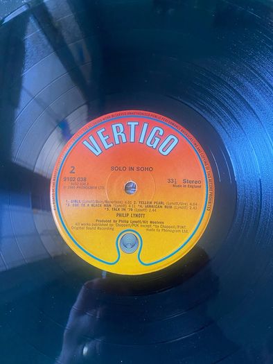 Phil  Lynott  Solo in Soho 1980 Uk