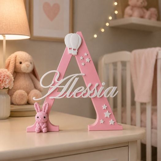 Personalised Baby Name Sign/Nursery Name Sign