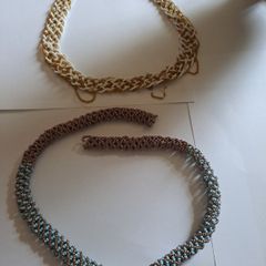 Vintage 1960s Handmade Beaded Necklaces