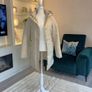 Ladies Oatmeal Hooded Coat from Vero Moda, Size Xs UK 6-8 / EU 34-36 Image 5