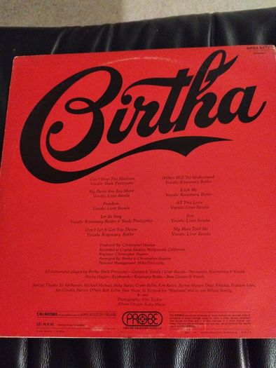 Birtha Can't stop the madness lp