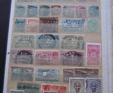 A nice collection of Stamps from India, presented in the album #7