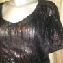 Brand new Black sequin top Atmosphere size UK16 EU44 Postage included Image 2