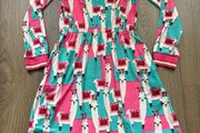 Oilily lama dress and tights set are 10 excellent condition!