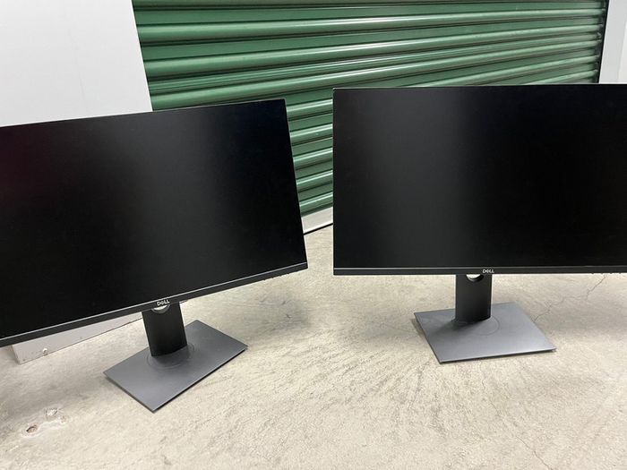 2x Dell P2419H 24'' full hd Monitors
