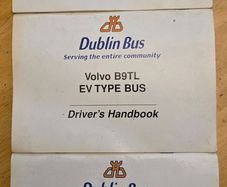 3 x Dublin Bus Driving School Driver Manuals