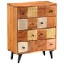 Chest of Drawers 60x30x75 cm Solid Acacia Wood Image 9
