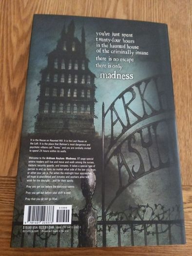 Arkham Asylum Madness - graphic novel