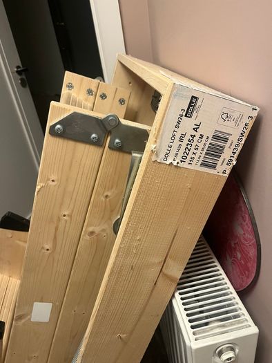 Dolle Loft SW26-3 Attic Ladder