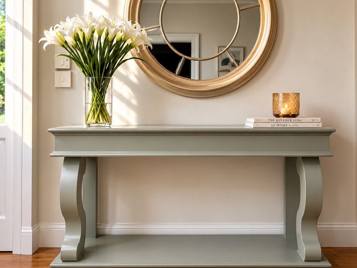 Ventura Console / Hall Table - Little Greene Paint - Excellent Condition