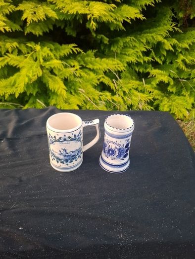 Duo delft heineken mugs postage possible