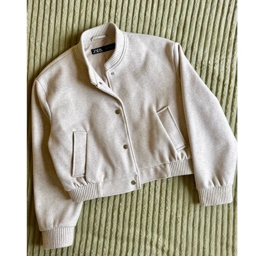 zara bomber jacket