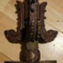 Vintage Wooden Stand and Shelf Image 2