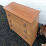 mid century teak chest of drawers Image 3